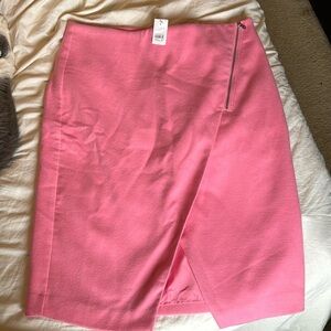 LOFT Pink pencil skirt size 12 NWT